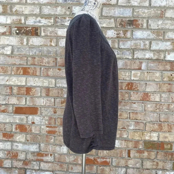 Blue Willis Life Women's Medium‎ Zip Cardigan Sweater Brown - Picture 2 of 16